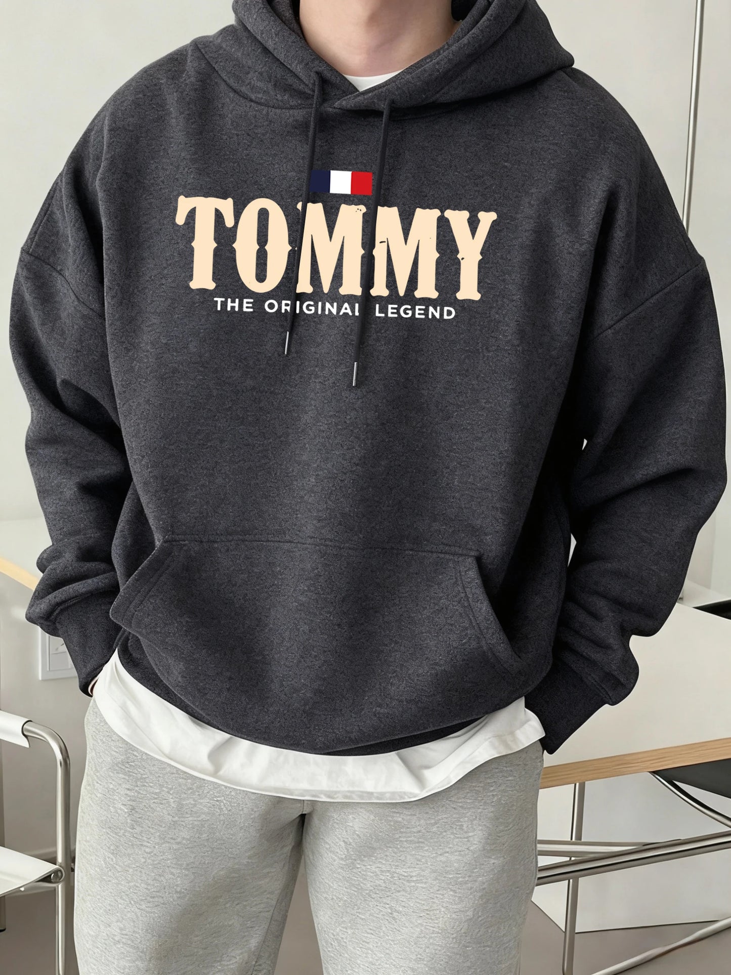 Tommy The Original Legend - Men's Printed Hoodie, Goes with Everything