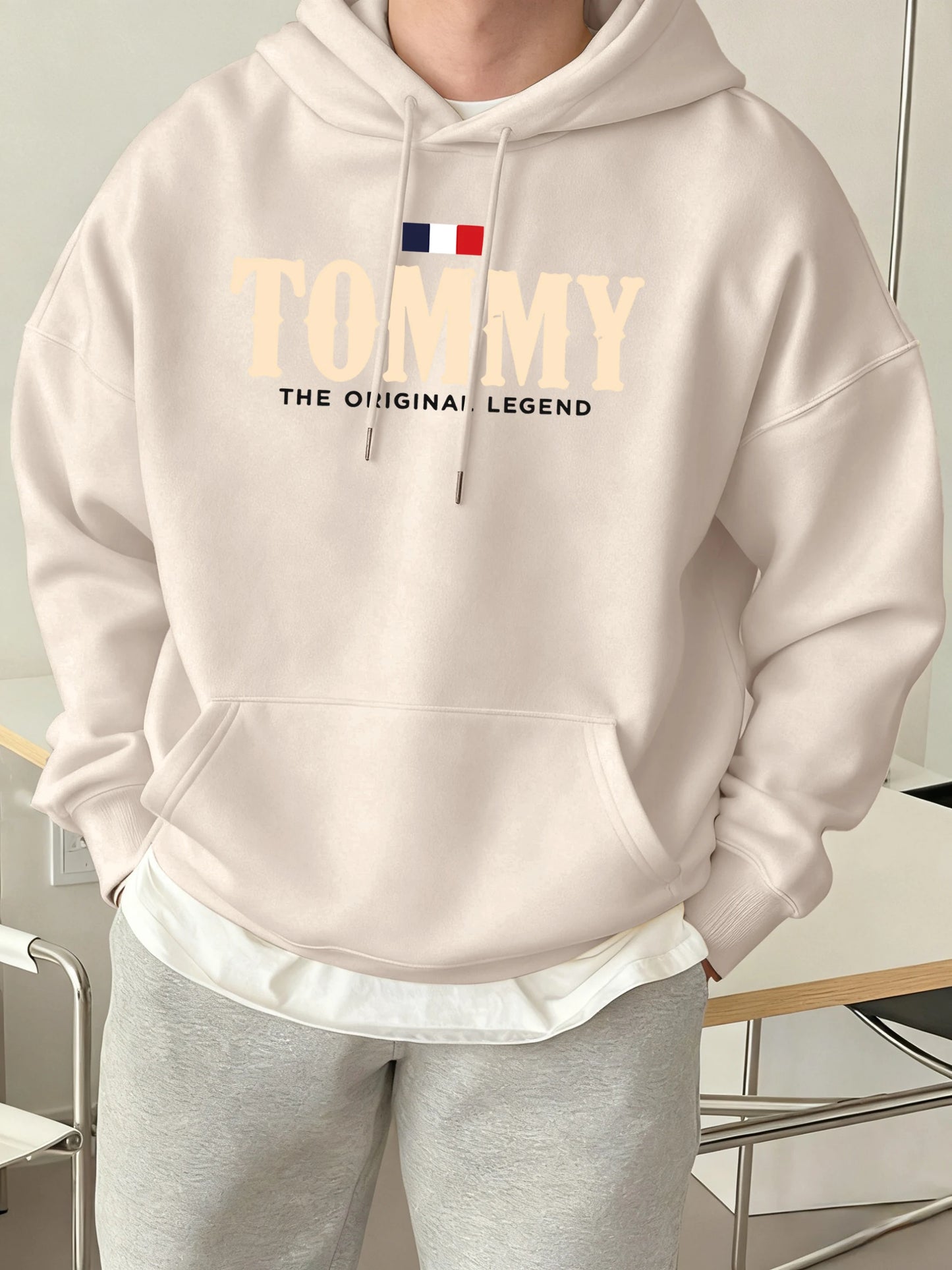 Tommy The Original Legend - Men's Printed Hoodie, Goes with Everything
