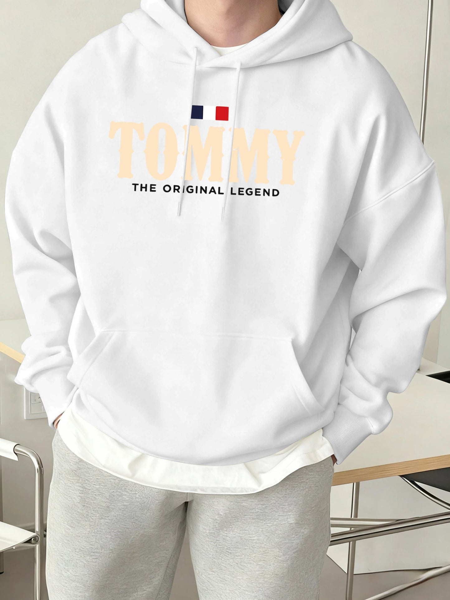 Tommy The Original Legend - Men's Printed Hoodie, Goes with Everything