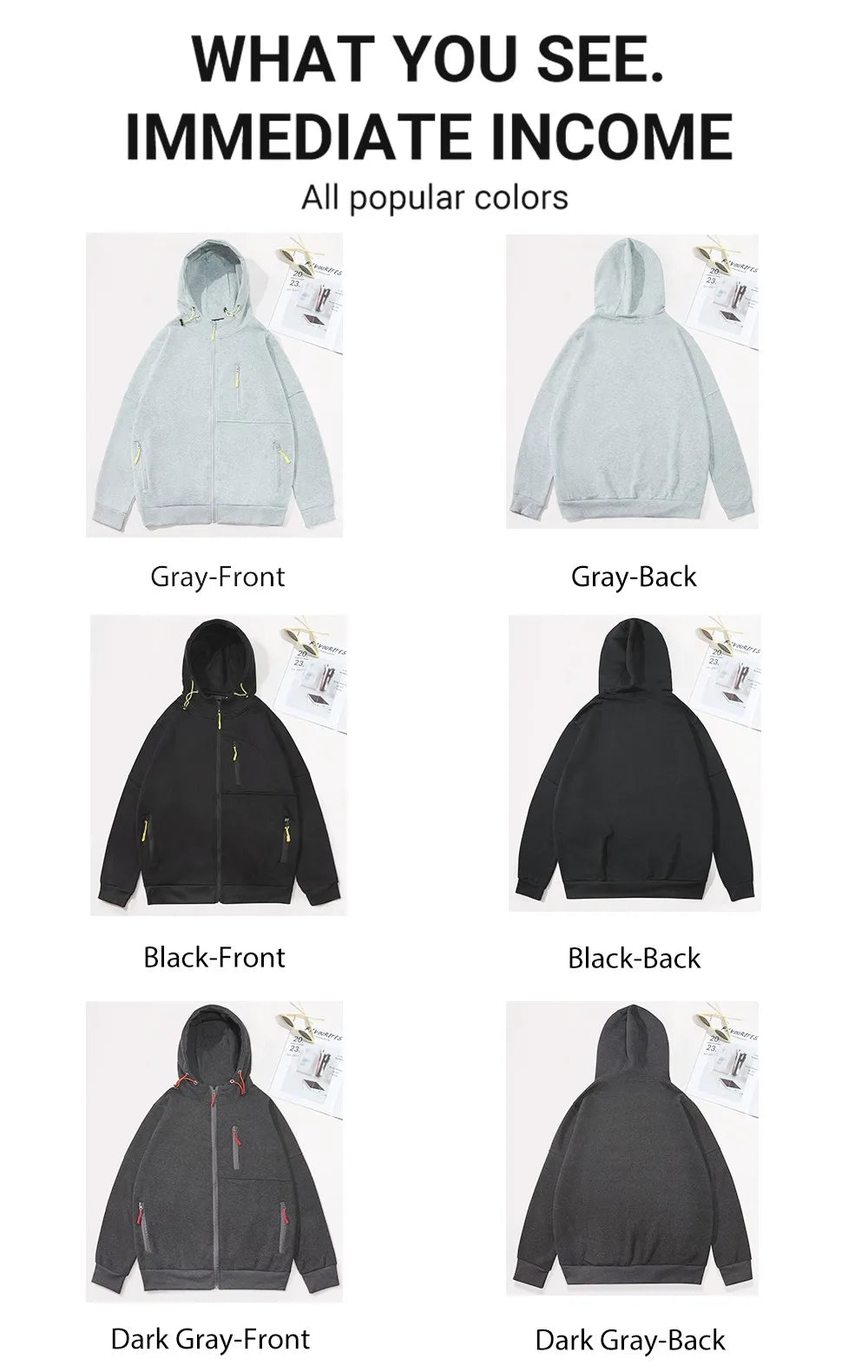 Monaco Est. 1995 Streetwear Men's Print Autumn Casual