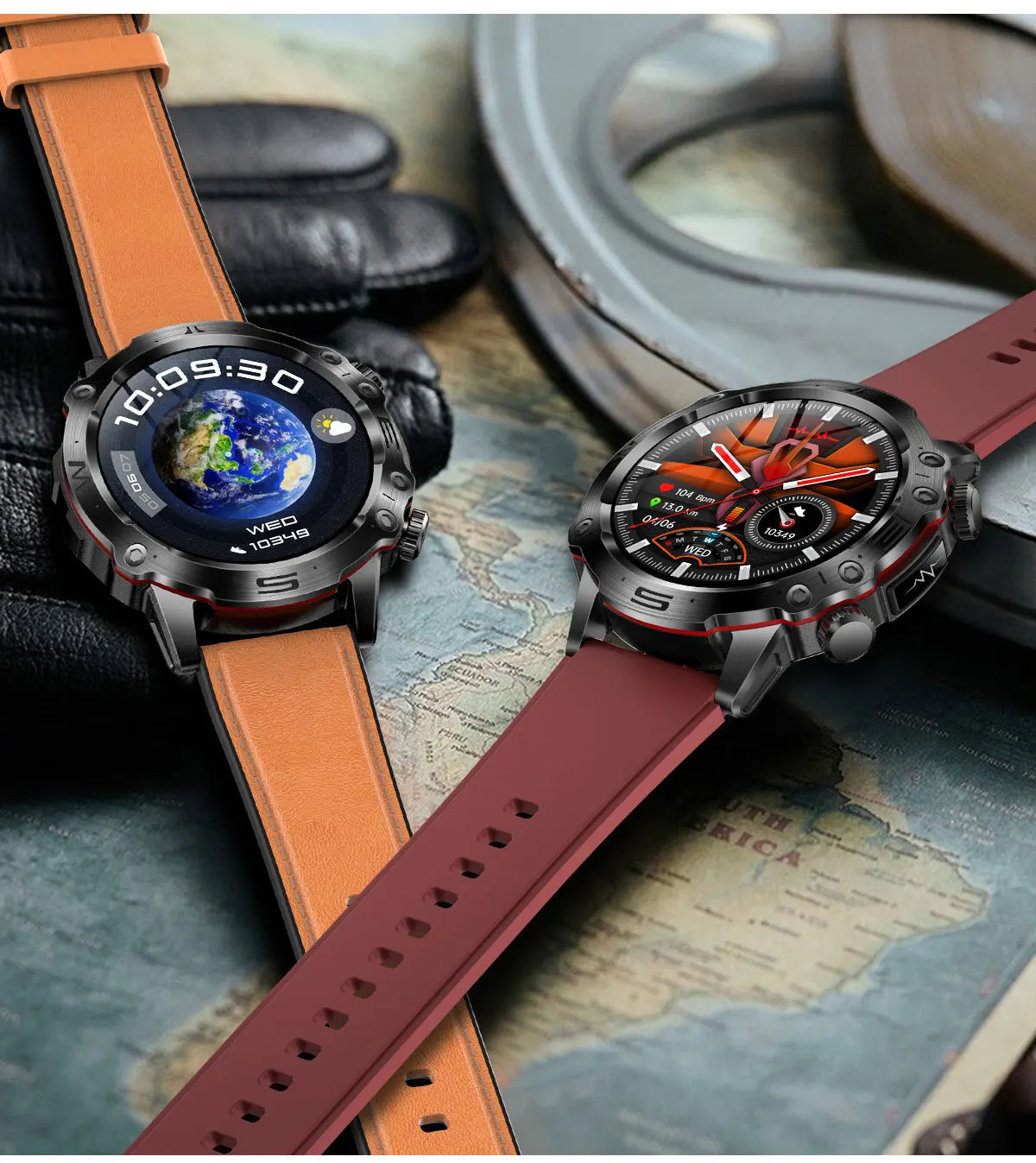 Smartwatch Masculino para Monitoramento de Lipídios Sanguíneos Saudáveis