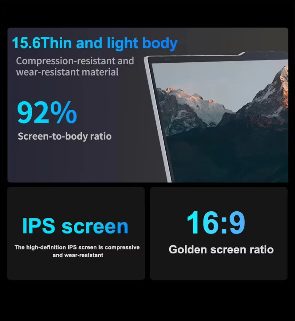 Intel i7-6500U | 16GB DDR4 | 1TB/2TB SSD | Windows 11.