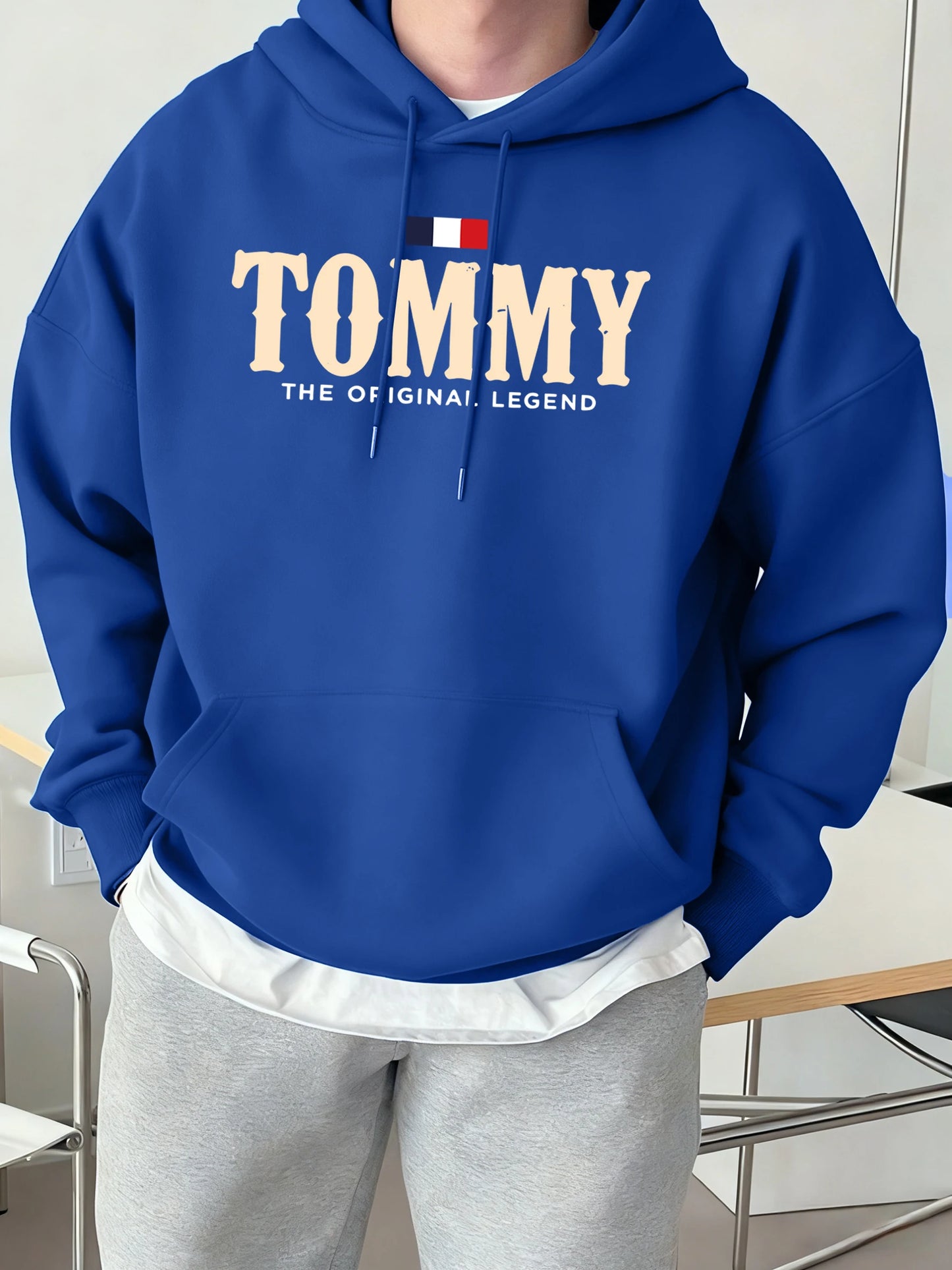Tommy The Original Legend - Men's Printed Hoodie, Goes with Everything