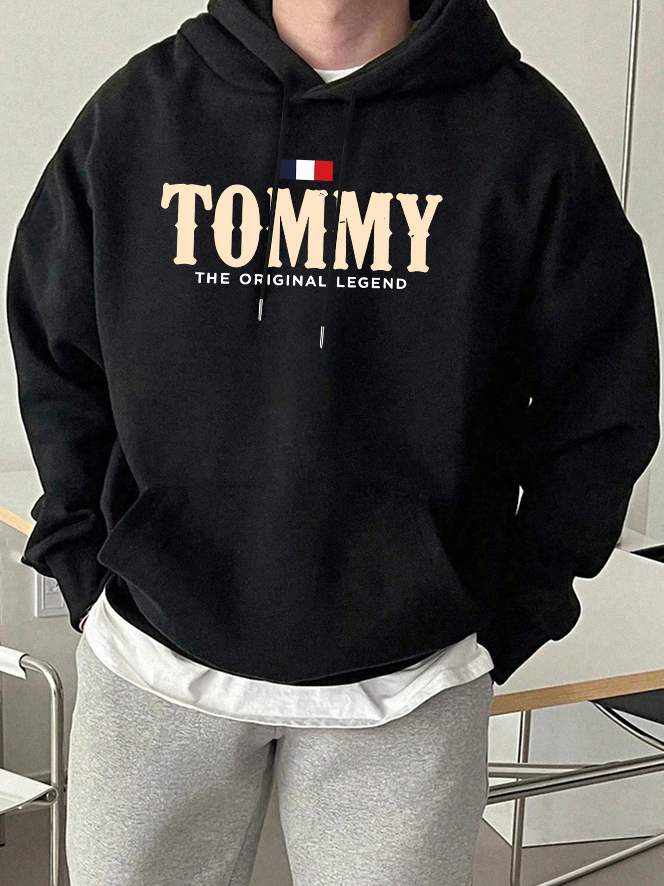 Tommy The Original Legend - Men's Printed Hoodie, Goes with Everything