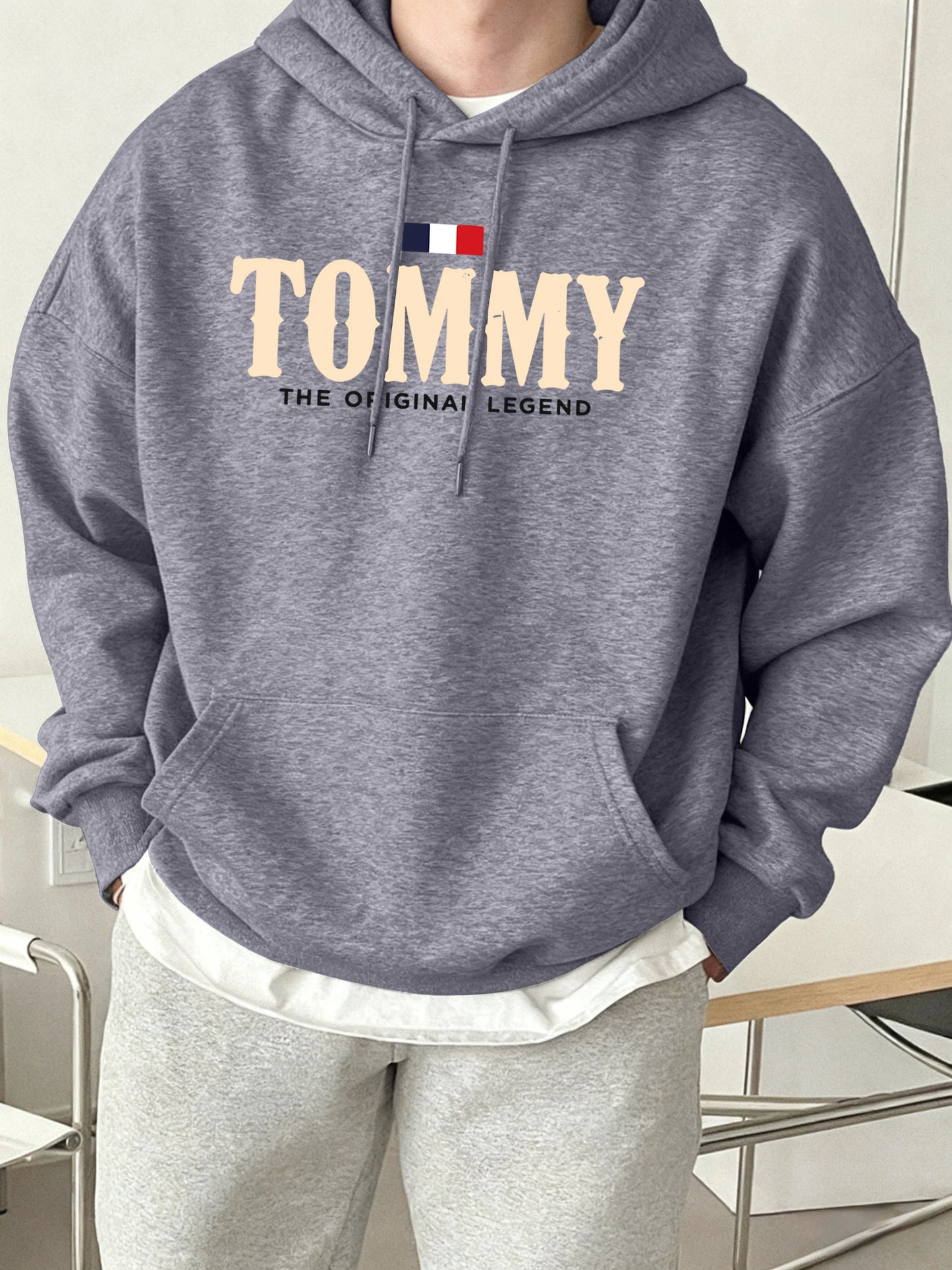 Tommy The Original Legend - Men's Printed Hoodie, Goes with Everything