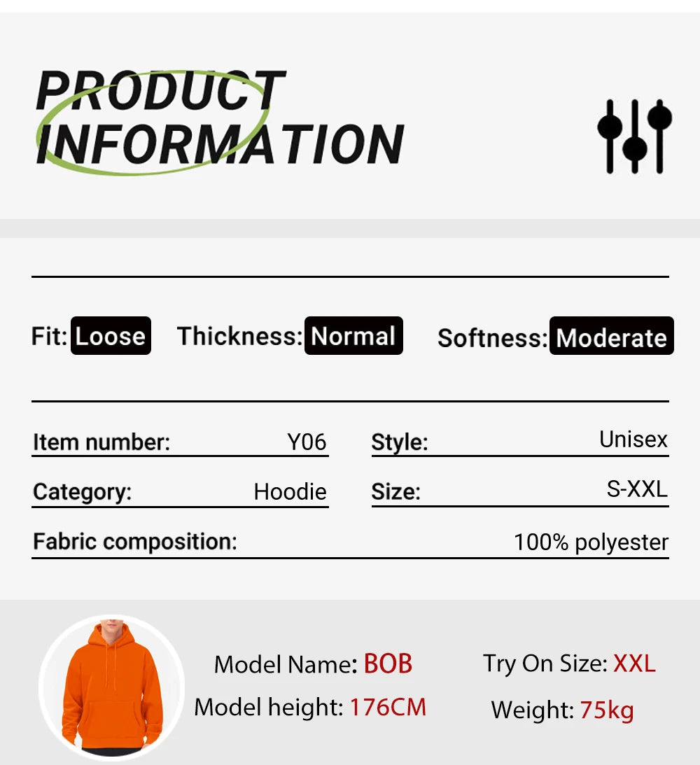 Men's hooded sweatshirt with Monte-Carlo Monaco print.