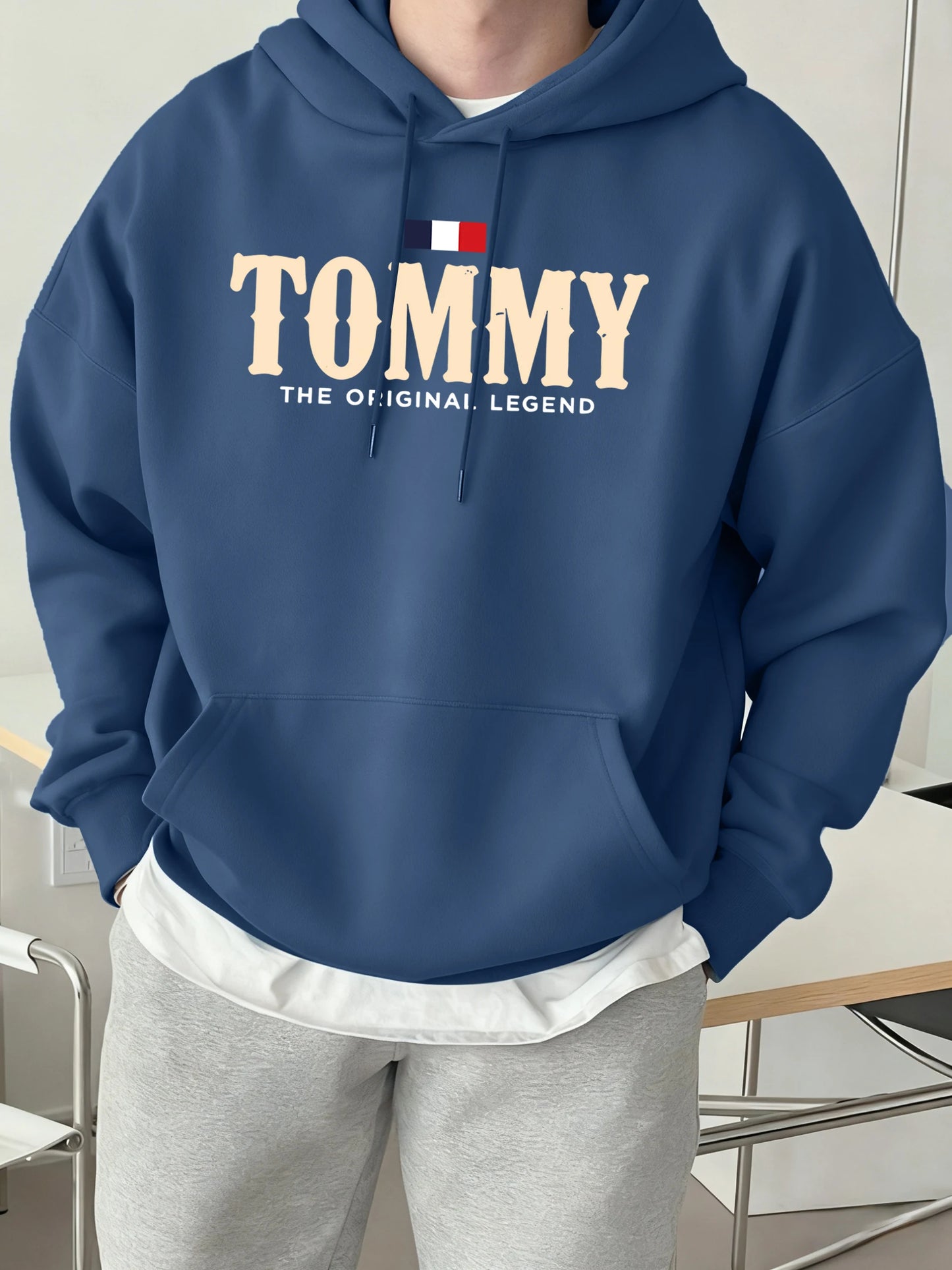 Tommy The Original Legend - Men's Printed Hoodie, Goes with Everything