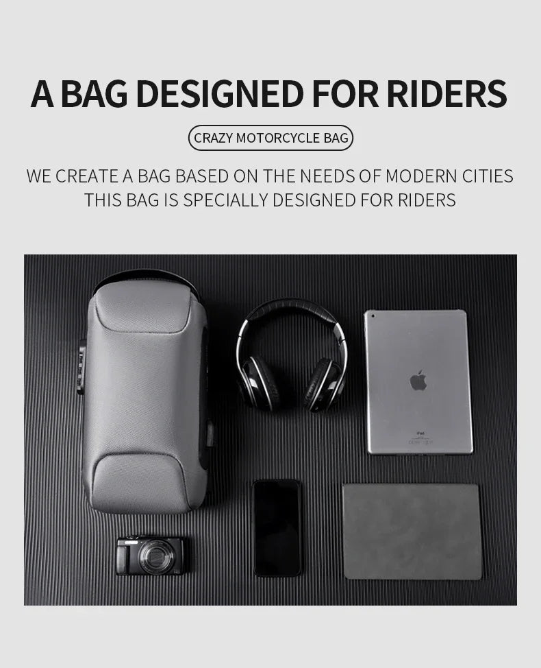 Desinger Multifunction Anti-theft USB Shoulder Crossbody Bag Travel Sling Pack.