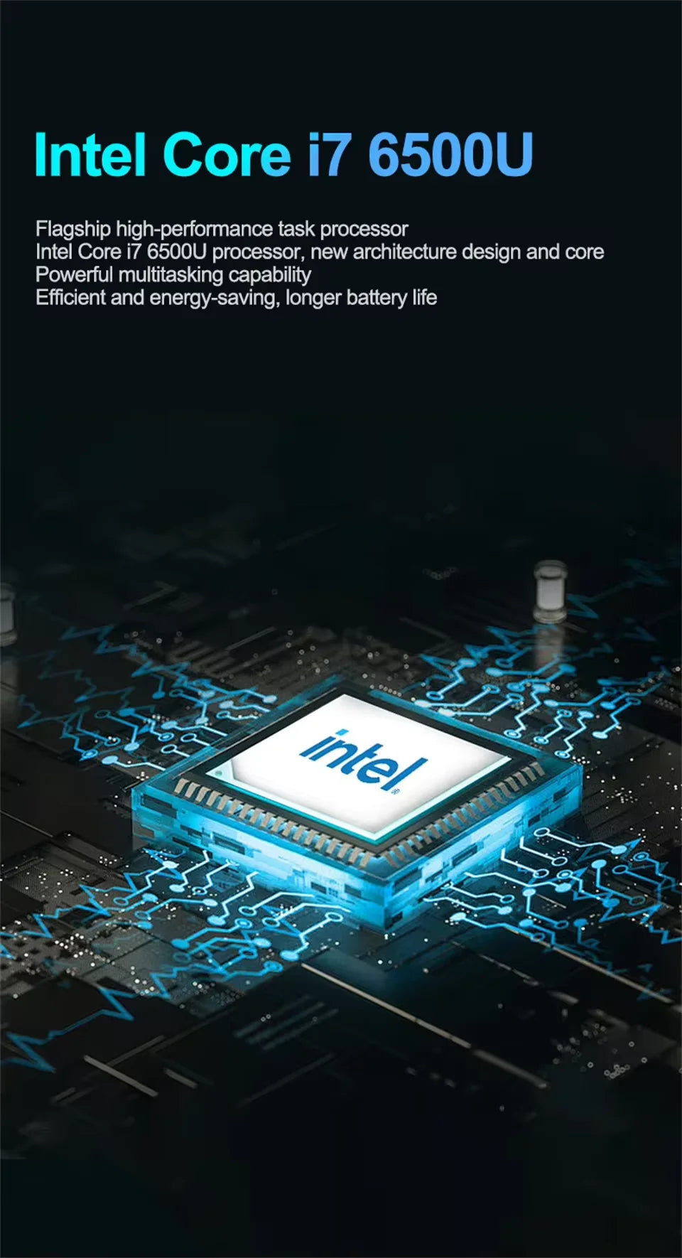 Intel i7-6500U | 16GB DDR4 | 1TB/2TB SSD | Windows 11.