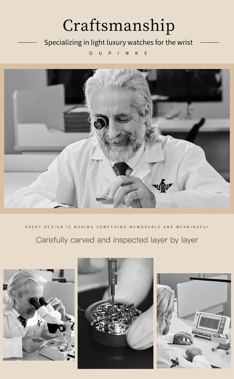 OUPINKE Watch 3225 Women Imported Movement Mechanical Watch Luxury Elegant Diamond Butterfly Skeleton Women Watch Gift Versatile