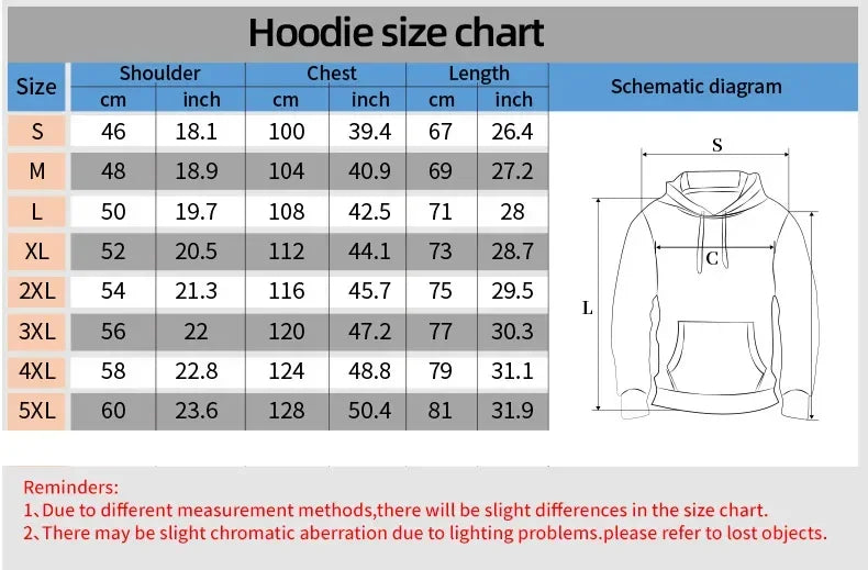 Hoodie with a funny cartoon print, grunge style, for autumn/winter